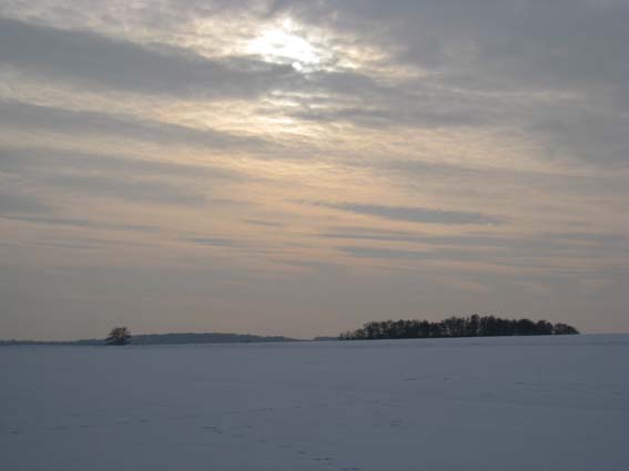 Winter am Haarberg