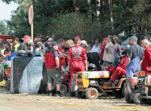 Spannung vor dem Start